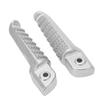 2pcs Front Footrest Metal Motorcycle Foot Pedal Replacement for Ninja ZX10R Z1000 ZX636 Z1000SX GTR1400