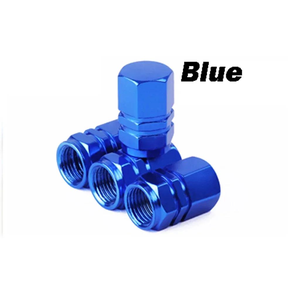 New Style Car Wheel Tire Valve Caps Tyre Rim Stem Covers With Rubber Seal Airdust Waterproof For Auto Motorcycles Trucks Bikes