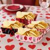 12Pcs/Set Creative Disposable Paper Food Trays Boat-Shaped Trays Rectangular Valentine's Day Dinner Plate Paper Thickened