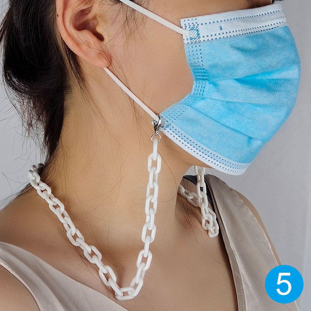 School Office Supplies Anti Slip Acrylic Necklace Strap Sunglasses Lanyards Eyewear Holder Glasses Chain