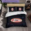 PSV Eindhoven FC Themed Bedding 3Pcs Duvet Cover Set Decorative Bed Linen For Teen Room Home Decoration