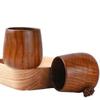 Rustic Wooden Coffee Mug For Home Use Unique Burned Finish Adds Rustic Charm And Texture. for Outdoor Camping Retreat