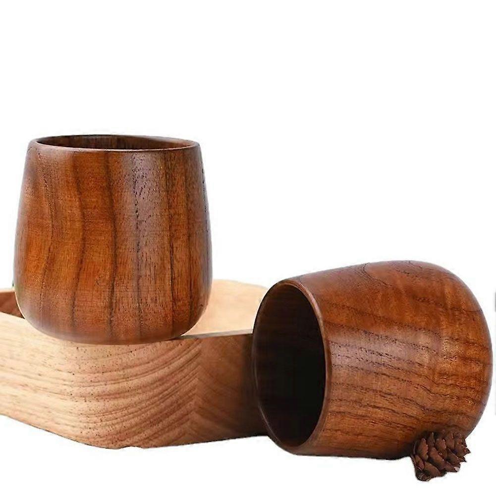 Rustic Wooden Coffee Mug For Home Use Unique Burned Finish Adds Rustic Charm And Texture. for Outdoor Camping Retreat