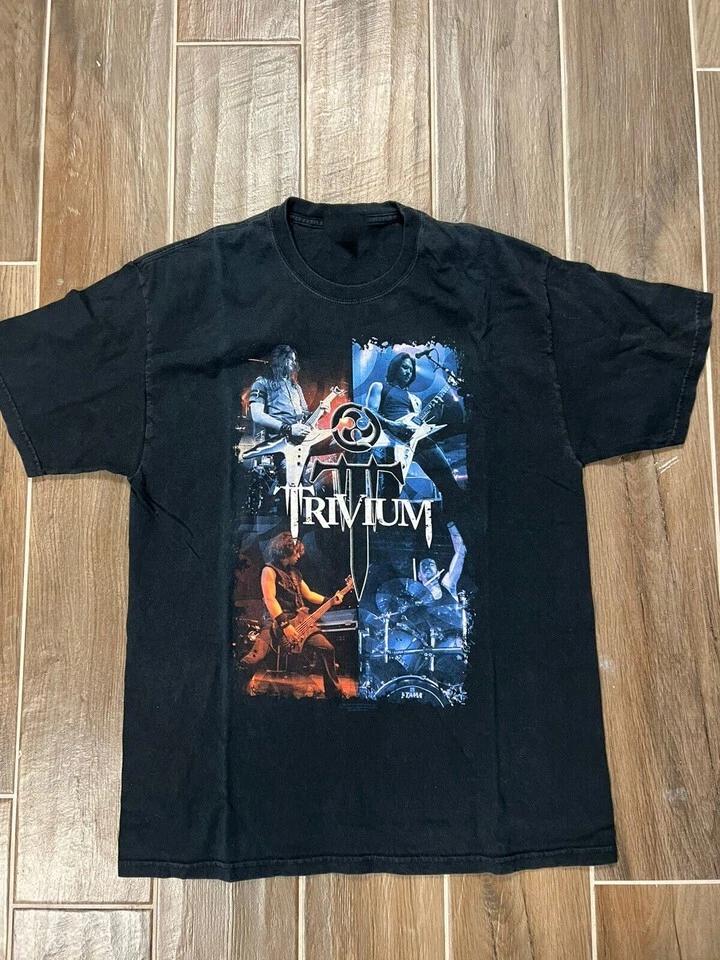 

Trivium T-shirt Black Concert Tour Unisex Full Size S To 5XL UU959 XL