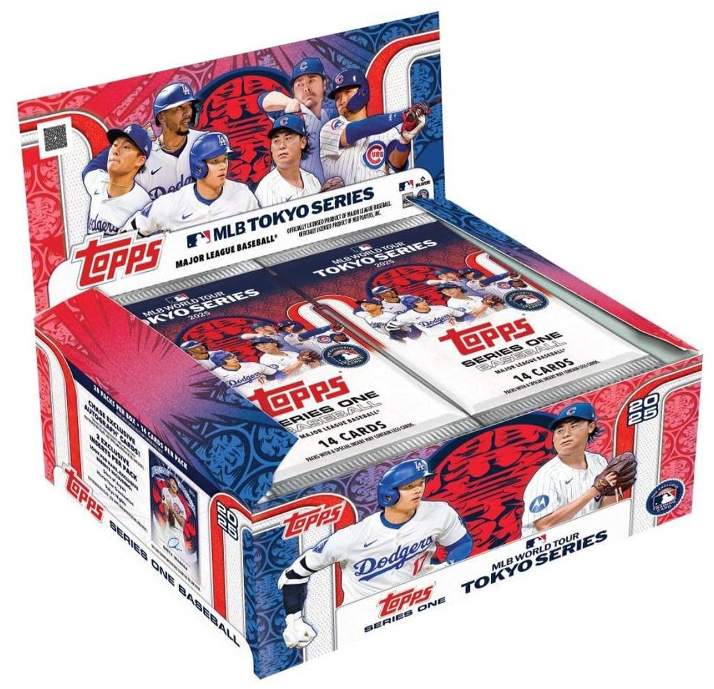 TOPPS MLB TOKYO SERIES 2025 SERIES ONE DISPLAY BOX Topps Series One Tokyo Series Display Box