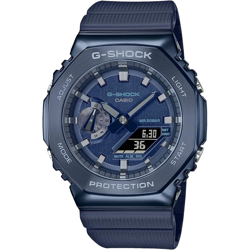 Casio G-Shock GM-2100N-2AJF Men s Metal Covered Watch Blue