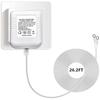 Transformador de 24 Volts, Adaptador de Fio C Termostato, Compatível com Todas as Versões do Ring Doorbell Termostato para Nest Ecobee, Sensi