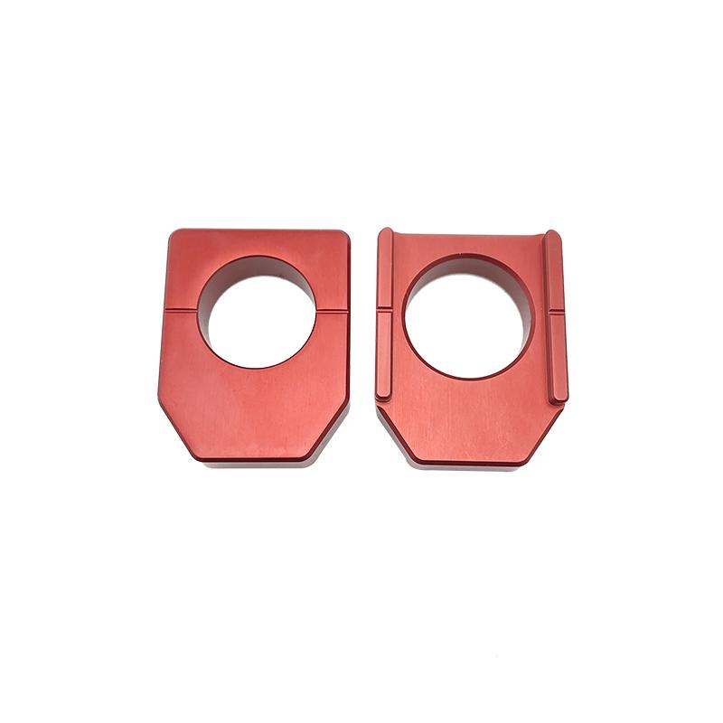 Fit For HONDA CR125R CR250R Aluminum Rear Adjuster Block Chain CRF250R CRF250X CR 125 250 R CRF450R CRF450X CRF450RX CRF 450