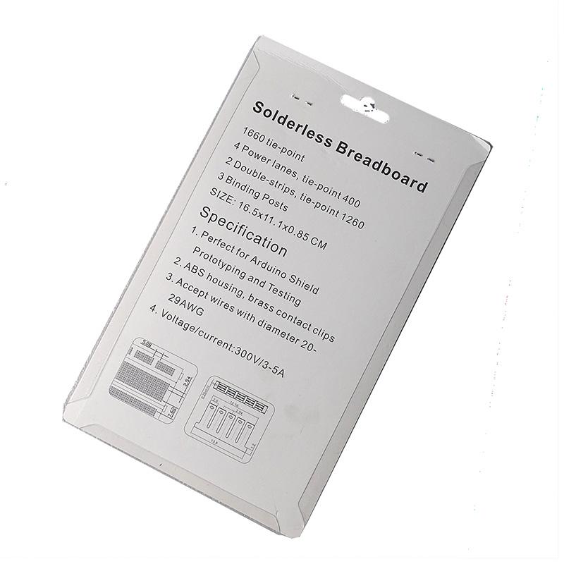 Breadboard Solderless 4 In 1 - Set Di 4 Basette Per Circuiti Con 700 Punti Di Collegamento - Foto 6