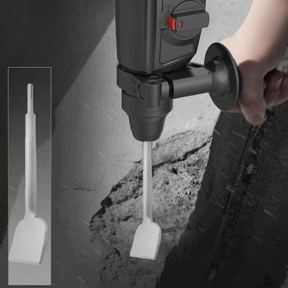 Round Handle Shovel SDS Plus Chisel Curved Chisel Sds Plus Floor Scraper Tile Removal Chisel