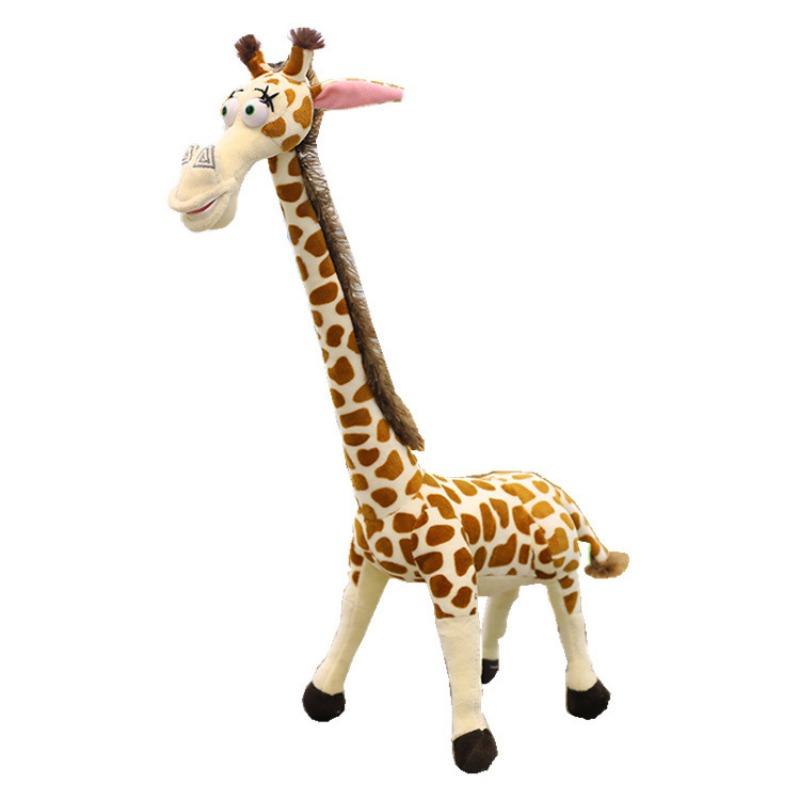 Madagascar Deer Doll Simulation Giraffe Plush Toy Large Doll Rag Doll Gifts for Children
