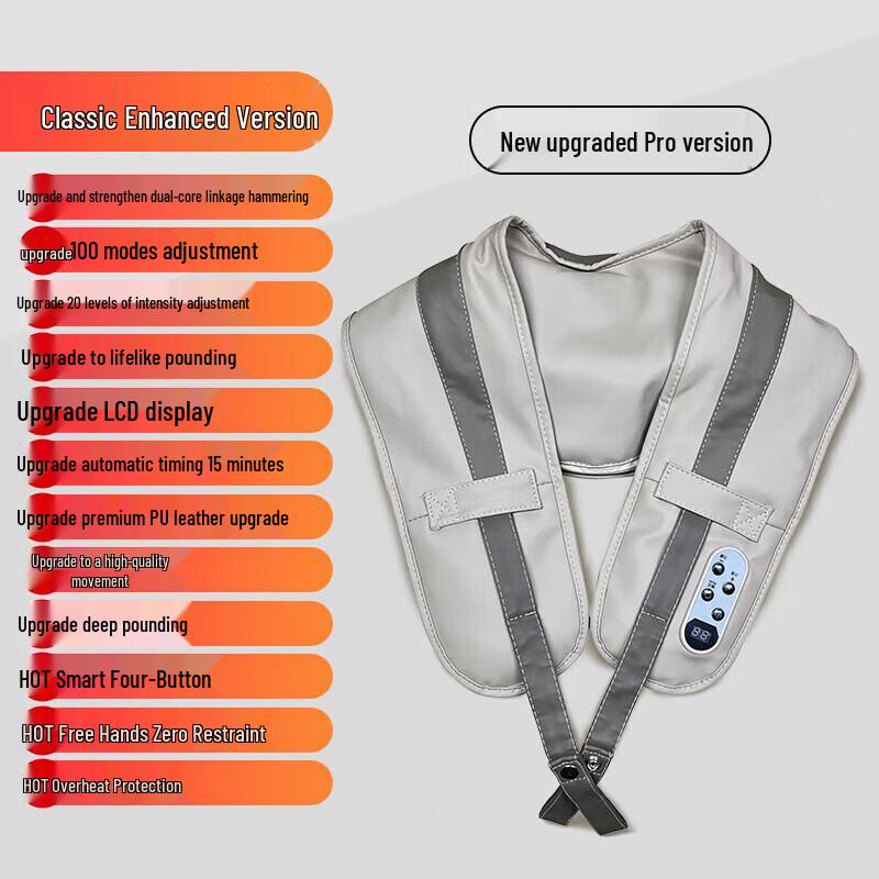 Taichang TC-Q602Pro Shoulder and Neck Massage Shawl CN plug (adapter included)