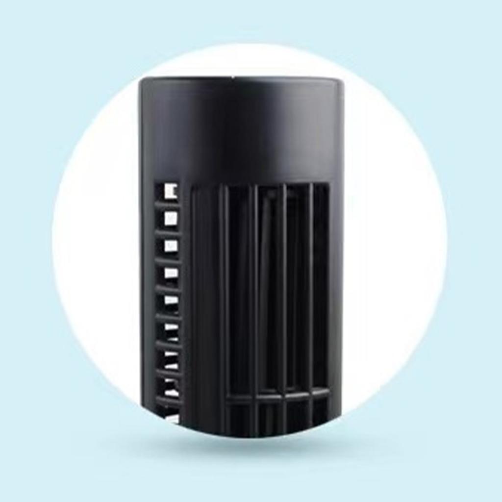 USB Tower Fan 2 Speeds Powerful Wind Oscillating Bladeless Cooling Fan for   Desk Home