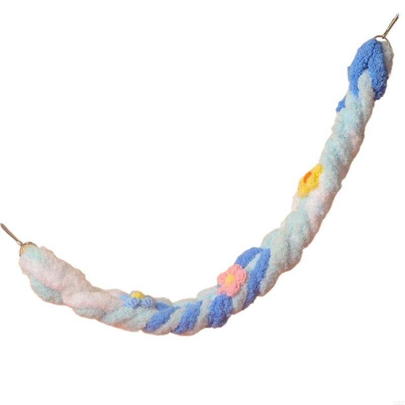 Hamsters Climbing Rope Toy Cage Hanging Swing Toy Biting Resistant Pet Climbing Rope Toy Small Animal Cage Exercise Toy X3UC