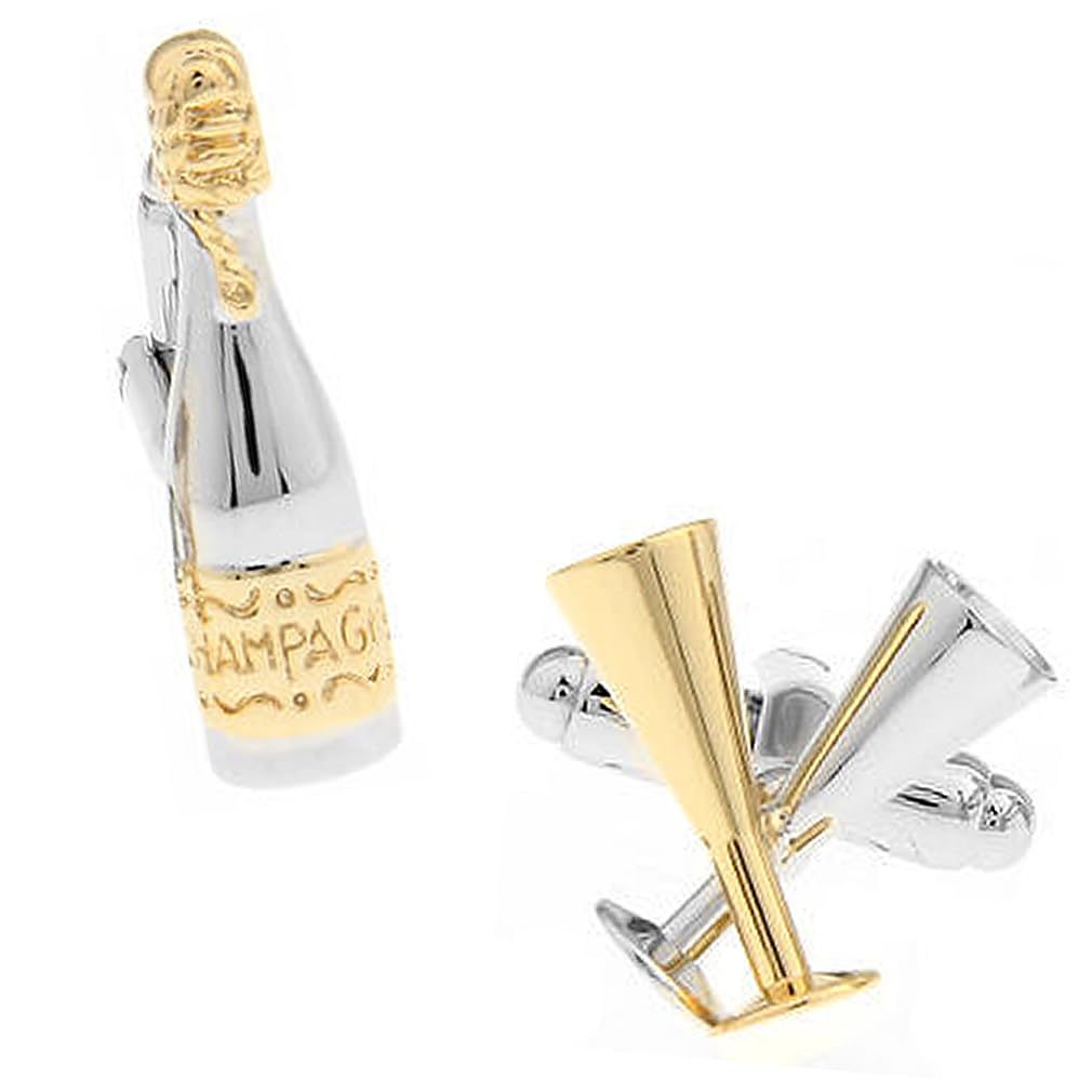 

Champagne cufflinks cufflinks cufflinks n00267