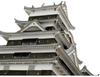 Woody Joe 1/150 Matsumoto Castle Wooden Model Assembly Kit (Building)