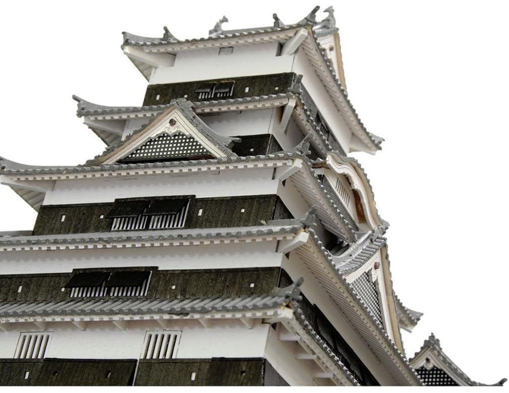 Woody Joe 1/150 Matsumoto Castle Wooden Model Assembly Kit (Building)