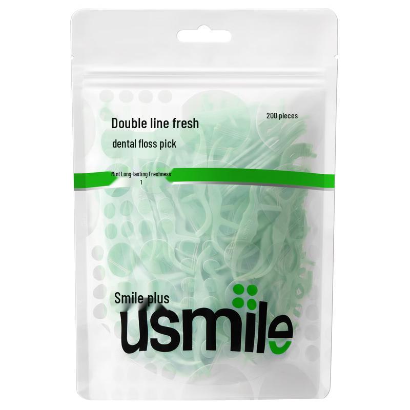 

Xiao Rong Jia Fresh Mint Double-Line Dental Floss Picks