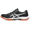ASICS 12 Indoor Sports Unisex Size 001 2E GEL-ROCKET Shoes, 1073A080, Adult, (Black/White), 25.0 cm,