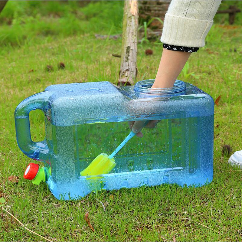 Portable Outdoor Water Storage Bucket with Faucet