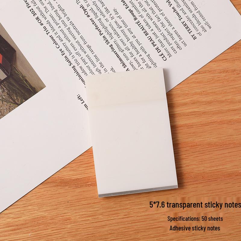 

Студенческие липкие заметки: Прозрачные, отрывные, самоклеящиеся блокноты для заметок для учебы или офиса