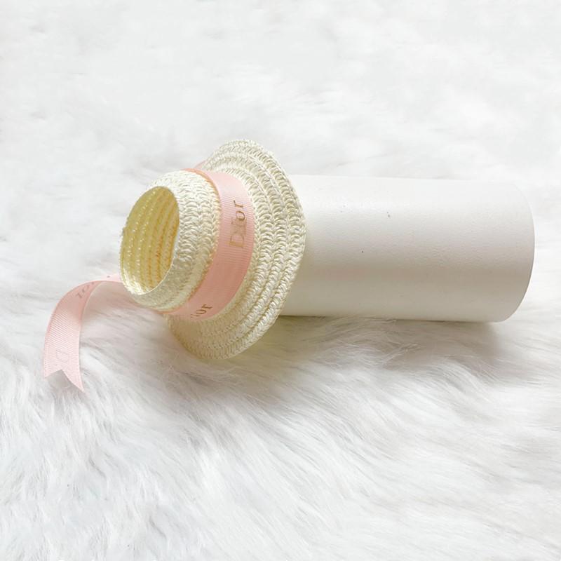 15cm x 17cm Pull-On Cloth Macaron Princess Hat: Cute Straw Party Accessory