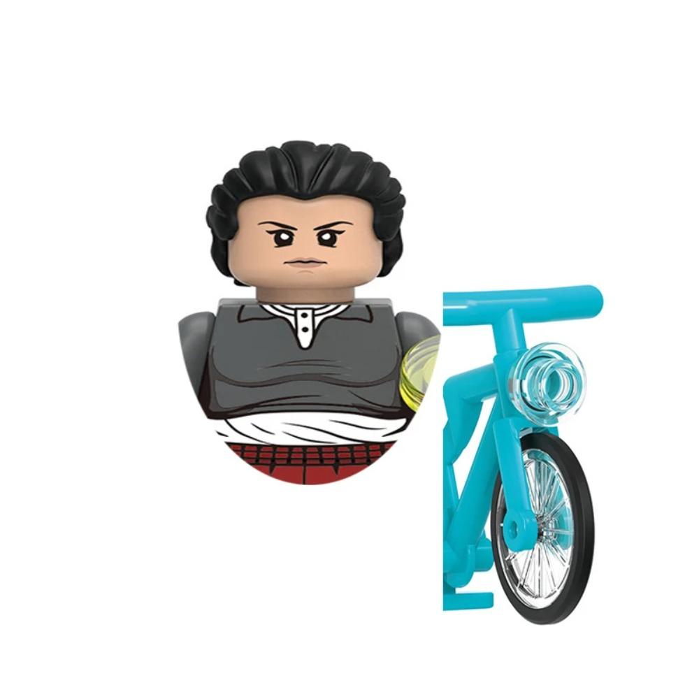 4Pcs/Set Dustin Eleven Mike Will Hopper Joyce Brenner Demogorgon Vecna Model Buliding Blocks Bricks Construction Toys For Kids