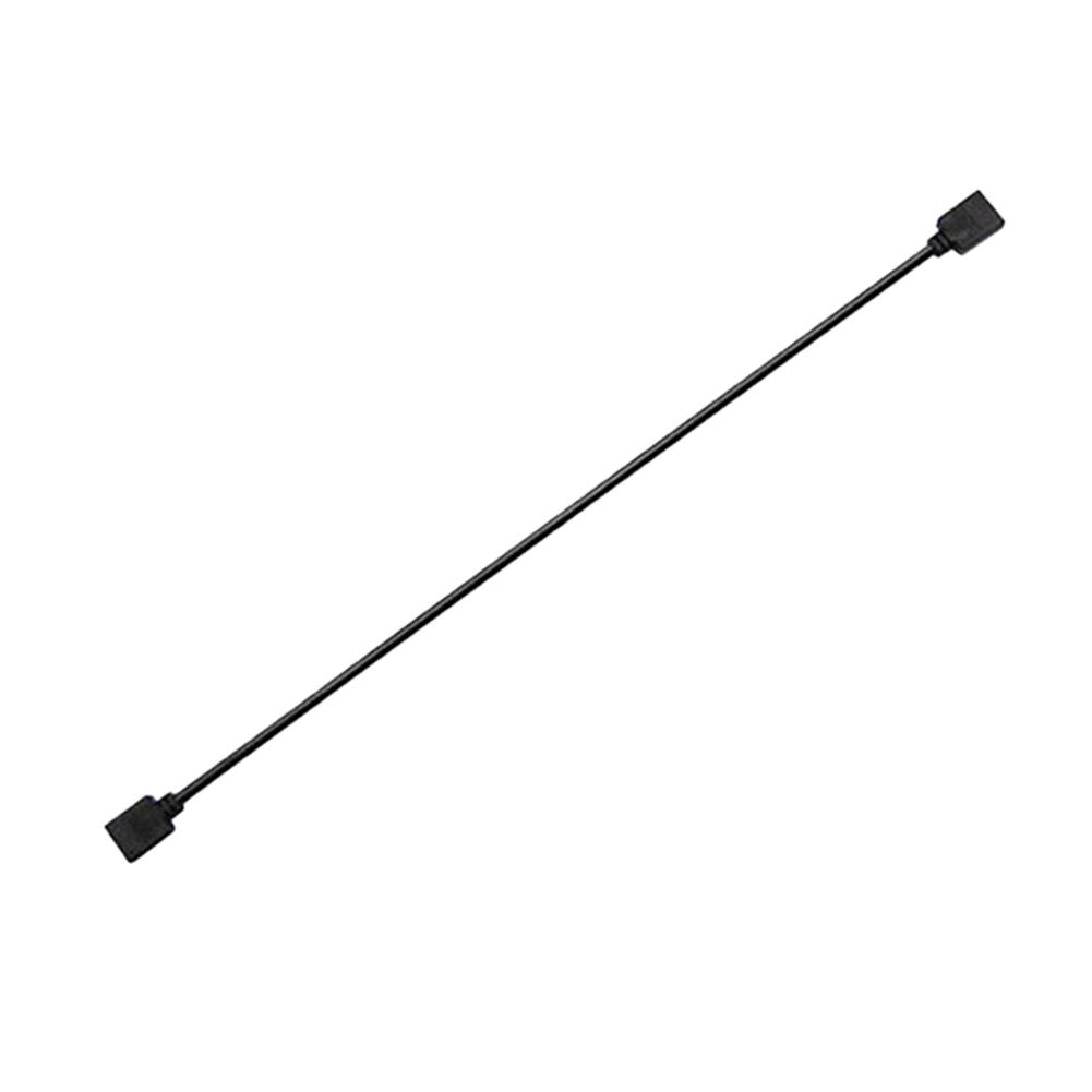 1 To 1 AURA RGB Extension Adapter Cable Computer Accessories 5V 3Pin/12V 4Pin AURA Extension Cable 30cm Adapter Cable for ASROCK