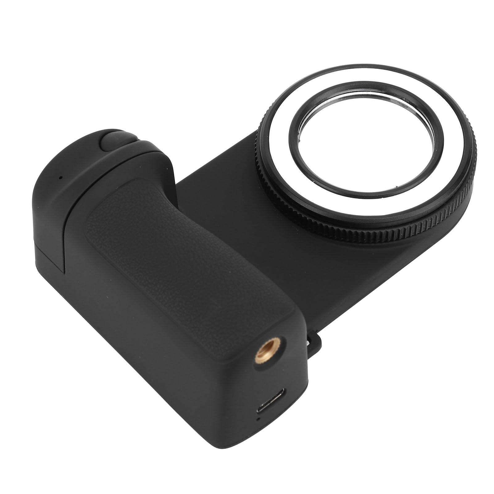 

Магнитный держатель для камеры телефона, перезаряжаемый заполняющий свет, беспроводной пульт дистанционного управления Bluetooth, телефонный зажим