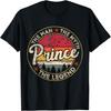 Prince The Man The Myth The Legend Personalized Name T-Shirt