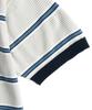 Waildeubeuligseu Fn Knitted Stripe T-Shirt (Blue)