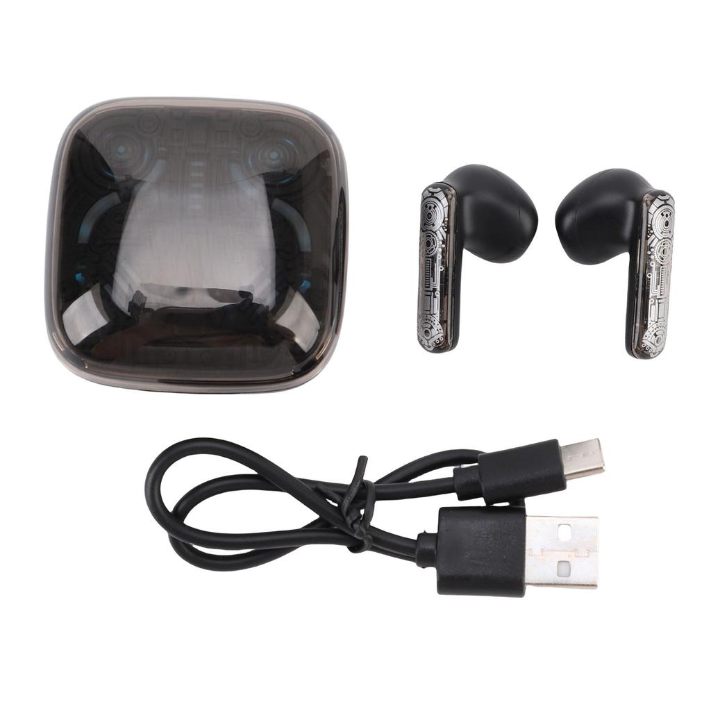 Wireless Stereo Gaming Earbuds ENC Noise Cancelling Dual Microphones Low Latency Bluetooth Game Earphones with Charging