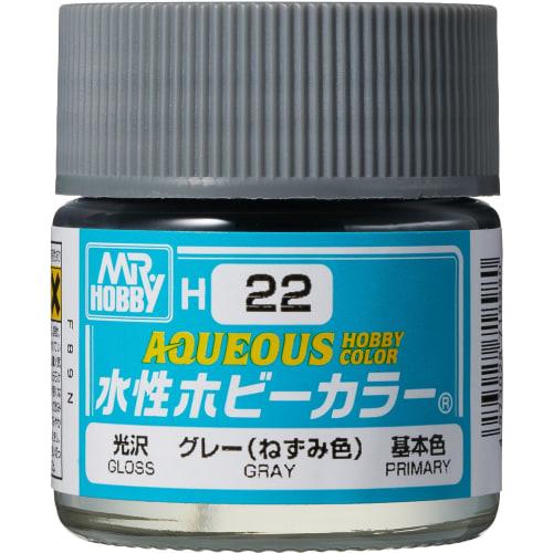 

GSI Creos New Water-based Hobby Color Gray (Mouse Color) 10ml Model Paint H22