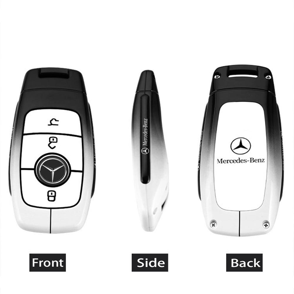 2/3 Buttons For Mercedes Benz A B G R Class GLA GLK W176 W204 W251 W463 Zinc Alloy Car Remote Key Case Cover Fob Accessories