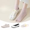 Thin, Pure Cotton, Sweat-absorbing, Deodorizing, Antibacterial, Boneless Women's Two-toed Socks with Hoof Shoes and Short Socks