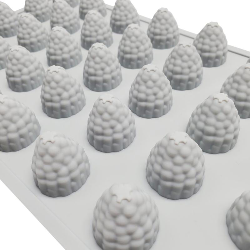 Cranberry Silicone Cake Molds 35 Cavity Raspberry Strawberry Dessert Placing Decoration Mould Fondant Pastry Baking