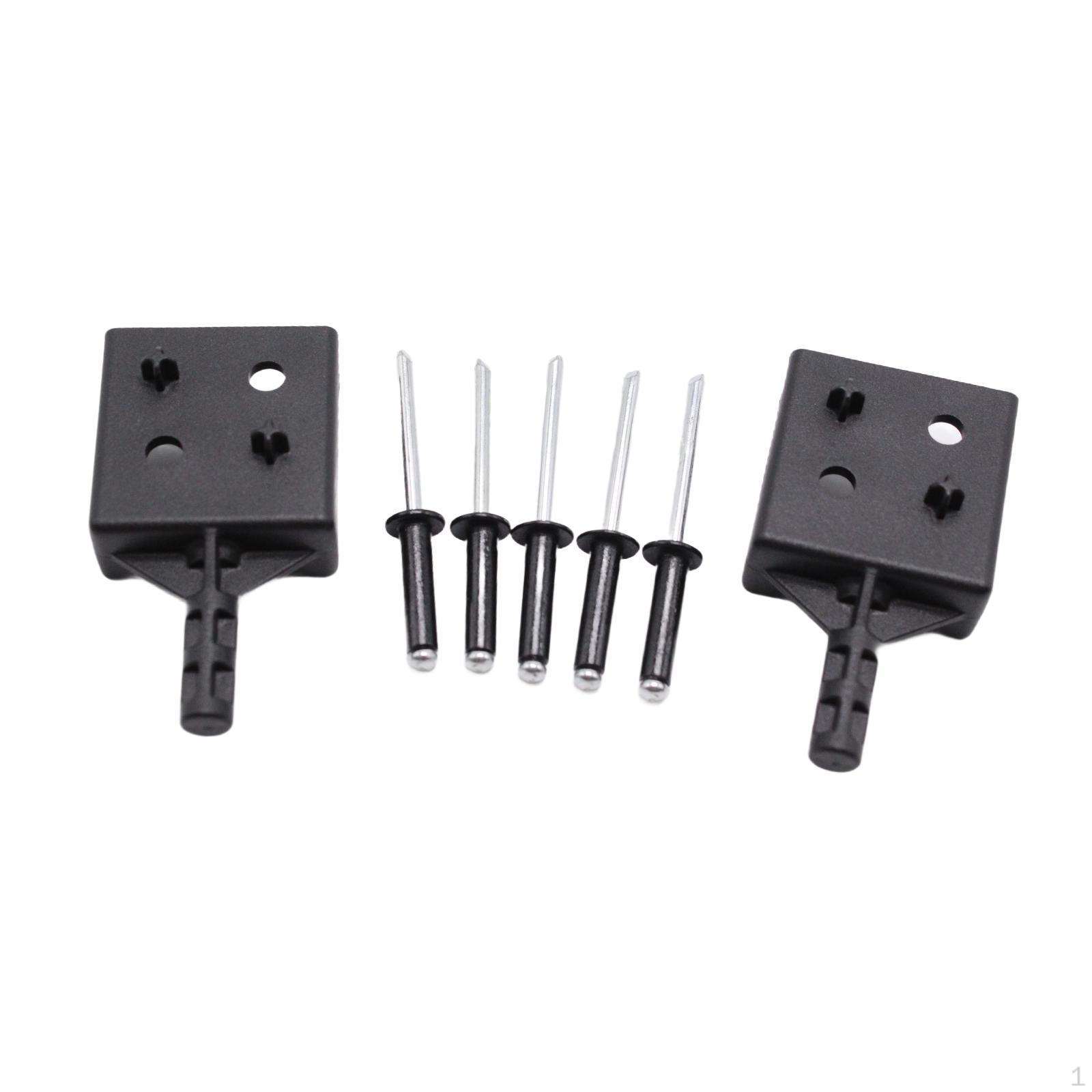 2x Фиксаторы/стопорные клипсы полки багажника Легко установить Премиальные легкие запасные части