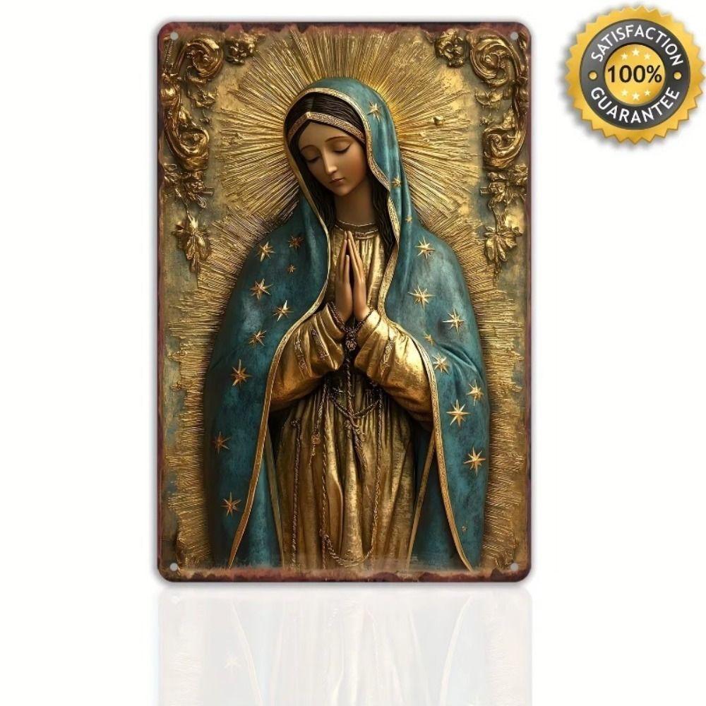 Metal Wall Art Sign Hanging Decor 20x30cm