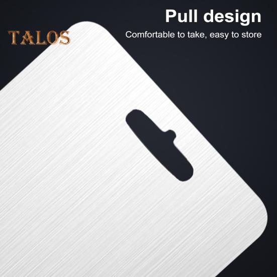 Stainless Steel Cutting Board Heavy Duty Chopping Board Non-Slip Design Easy To Clean Surface Scratch-Resistant Various Sizes Available Kitchen