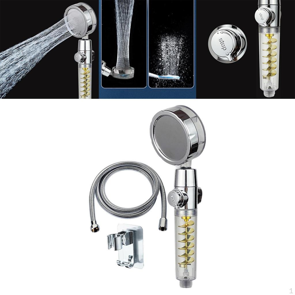 Buy Adjustable Shower Head One Key Pause Switch Turbocharged Shower