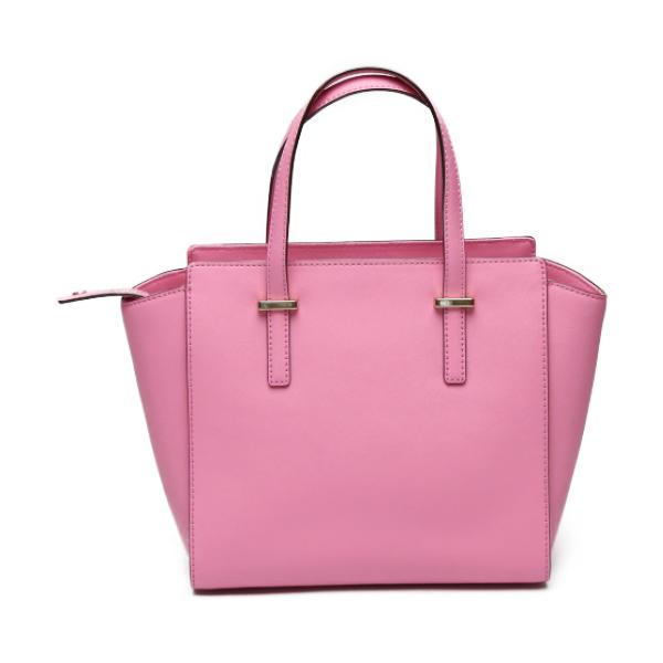 Kate Spade With Shoulder Strap Leather Handbag Leather Pink Women Used
