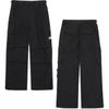 The North Face Solid Color Loose Fit Zipper Work Pants Women Bottoms Black NP6NR40A
