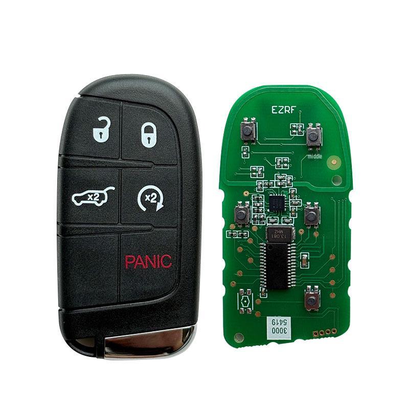 M3N-40821302 4A Chip 433MHz for Jeep Compass Remote Key with SIP22 Blade