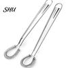 Milk Frother Egg Mixer Sturdy Good Elasticity Stainless Steel Stick Blender Hand Held Spring Whisk for Kitchen