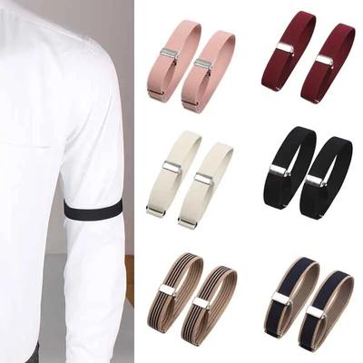 1 Paar elastisches Armband, Hemdärmelhalter, modische verstellbare Armmanschetten, Bänder für Party, Hochzeit, Kleidungszubehör