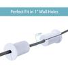 10 PCS Starlink Cable Routing Kit for 1 Inch Wall Hole Perforated Silicone Grommet Cable Punch Grommet Starlink Wall Grommet Wall Grommet for