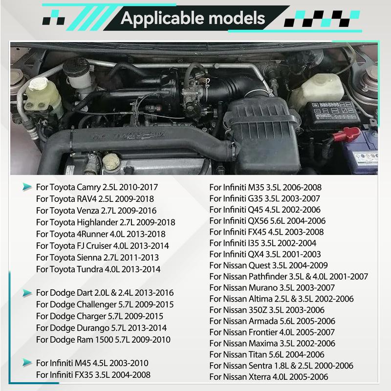 4x Iridium Spark Plugs 90919-01233 For Toyota Camry 4Runner Jeep Dodge Infiniti Nissan Dodge Ram 2.4L 2.5L 3.5L 4.0L 2005-2018