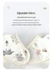 Waterproof Cotton Baby Apron: Stain-Resistant PU Reversible Bib with Pocket for Toddlers and Infants.