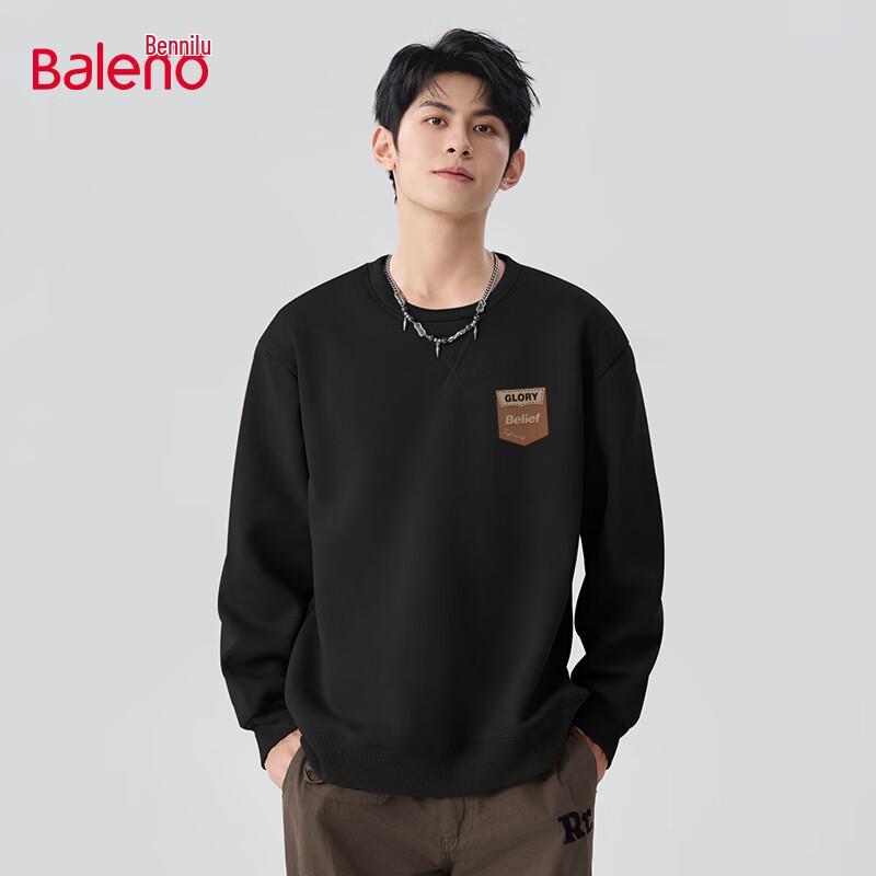 Baleno Men's Heavyweight Crewneck Sweatshirt