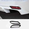 For Toyota Camry SE 2018-2024 Carbon Fiber Rear Fog Light Eyelid Molding Frame